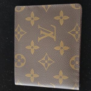 NWT Louie Monogram Brown Mens Bifold